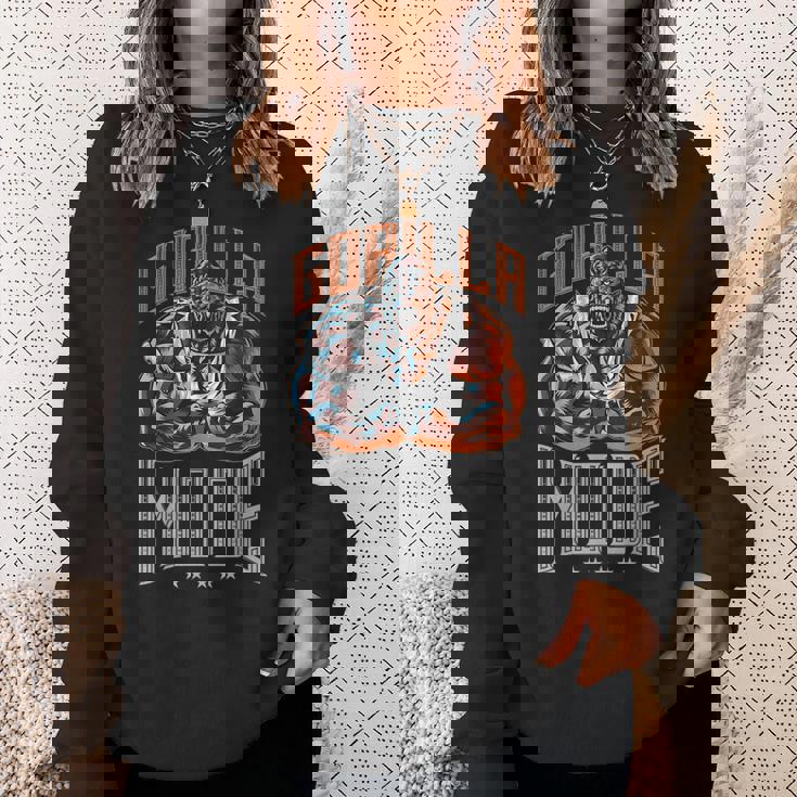 Gorilla ファッションワークアウト ビースト ジム トレーニング フィットネス 筋肉 スウェットシャツ 彼女への贈り物