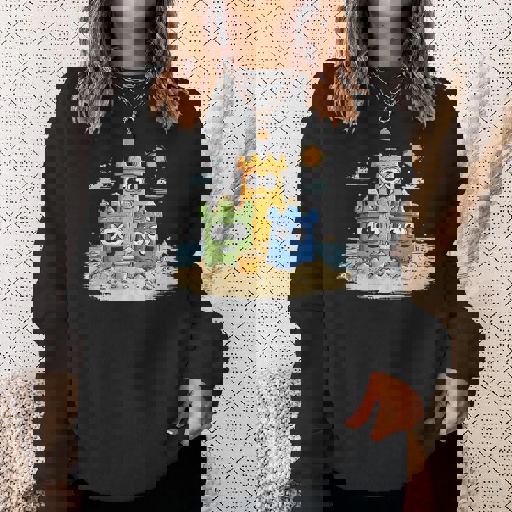 Happy Sandcastle Family Sunshine Day Tank Top Sweatshirt Unisex Gifts for Her