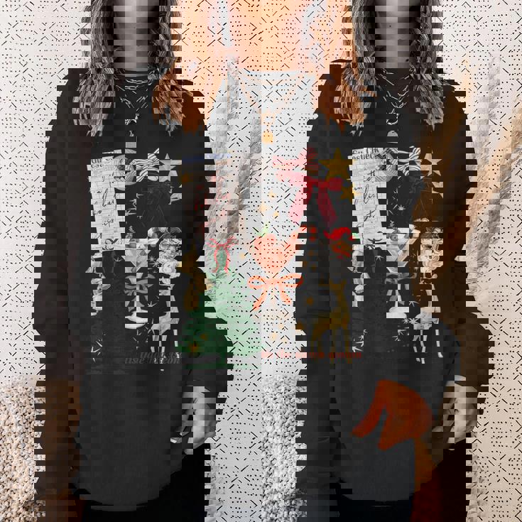 Holiday Vibes In The Holiday Spirit Sweatshirt Gifts for Her