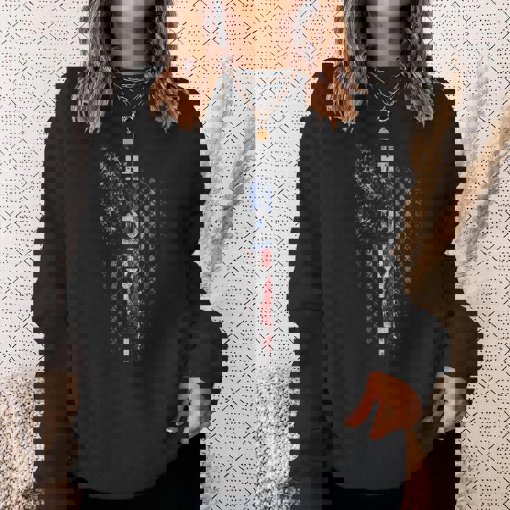 Hoyt Family アメリカ国旗 スウェットシャツ 彼女への贈り物