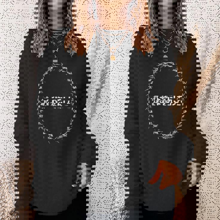 He Is Risen – Jesus Christ Resurrection Easter Japanese スウェットシャツ 彼女への贈り物