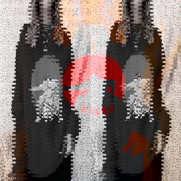 Japaneseumo Wrestler Japan Anime スウェットシャツ 彼女への贈り物