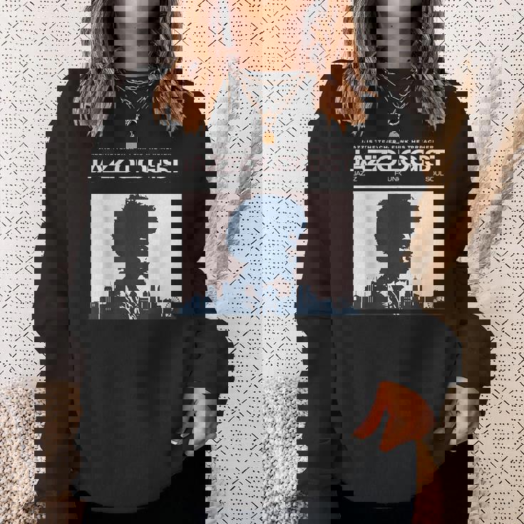 Jazzologist ヴィンテージ ジャズ ミュージック ジャズ ファンク ソウル スウェットシャツ 彼女への贈り物