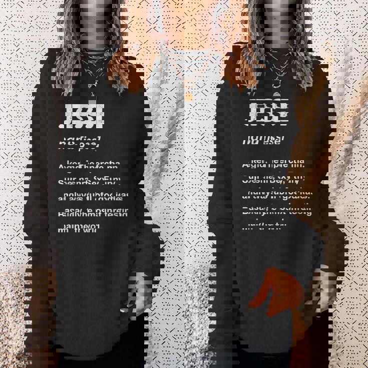 Jesse ネームシャツ スウェットシャツ 彼女への贈り物