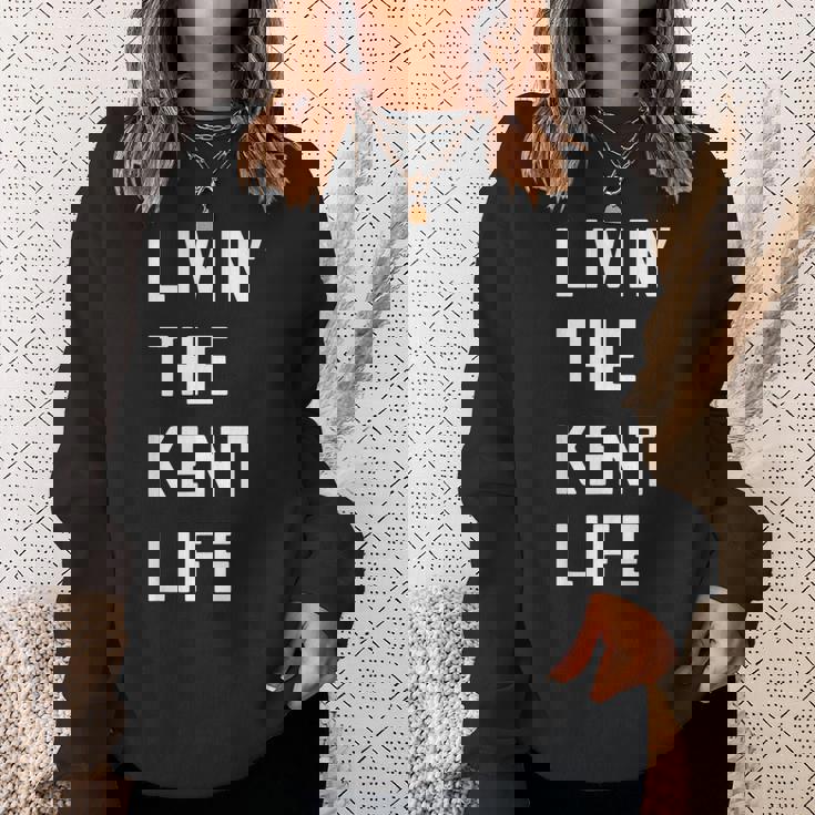 Kent の人生を生きている Kent スウェットシャツ 彼女への贈り物