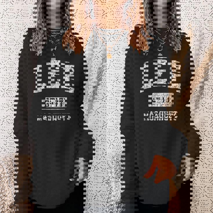 Lee Massachusetts Ma ビンテージ スポーツ 確立されたデザイン 長袖tシャツ スウェットシャツ 彼女への贈り物