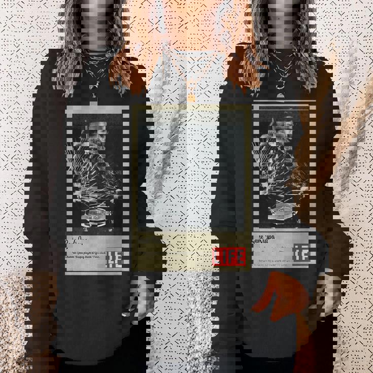 Life Picture Collection ジーン クルーパ ／ ドラマー（1） スウェットシャツ 彼女への贈り物