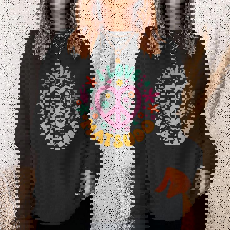 I Love Matsudo アイ・ラブ松戸 長袖tシャツ スウェットシャツ 彼女への贈り物