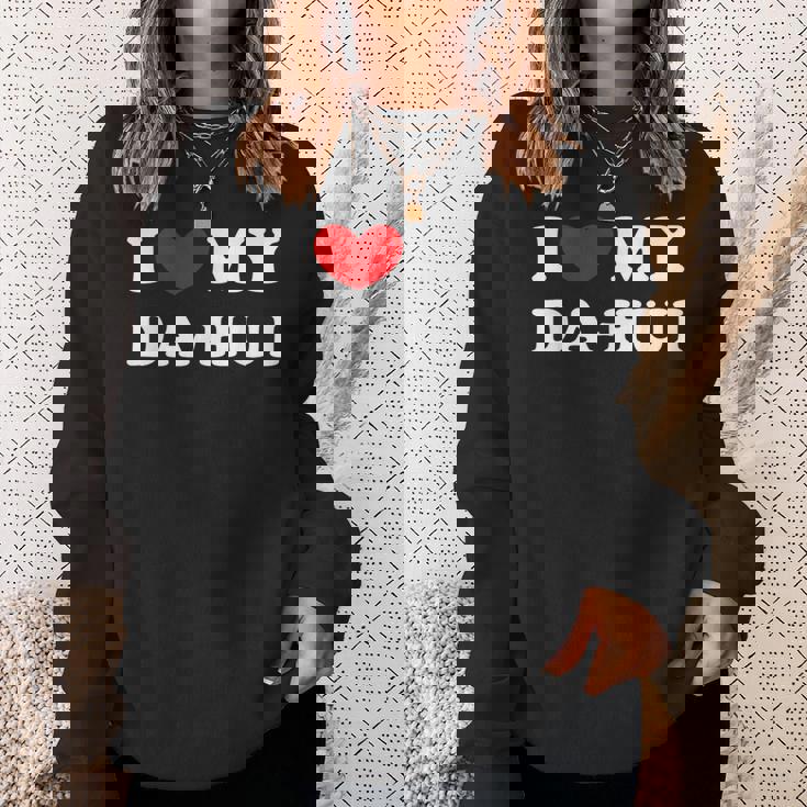 I Love My Da-Hui 私はダフイを愛しています スウェットシャツ 彼女への贈り物