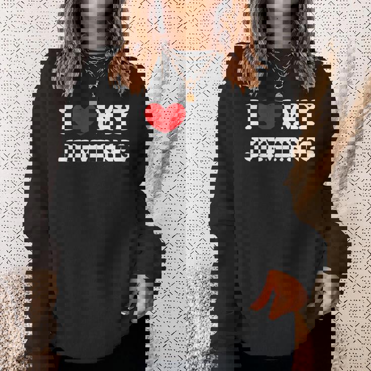 I Love My Jiming 私はジミンが大好きです スウェットシャツ 彼女への贈り物