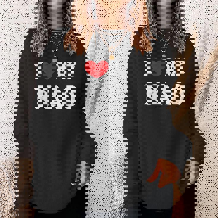 I Love My Nao アイ・ラブ・マイ・ナオ スウェットシャツ 彼女への贈り物
