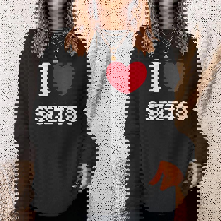 I Loveeto アイラブ瀬戸 スウェットシャツ 彼女への贈り物