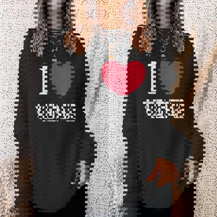 I Loveienna ウィーンが大好き スウェットシャツ 彼女への贈り物