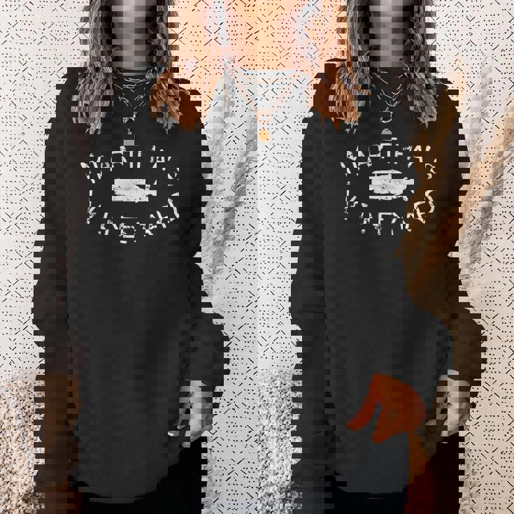 Martha'sineyardperm Whale アンティーク調tシャツ スウェットシャツ 彼女への贈り物