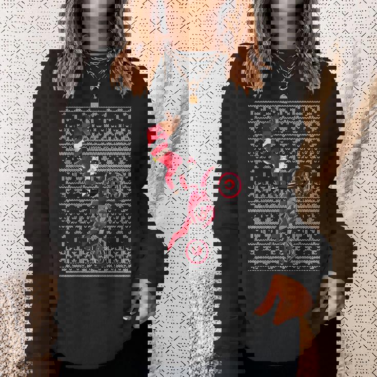 Motocross Santa Claus Dirt Bike Freestyle Ugly Christmas Sweatshirt Unisex Gifts for Her Motocross Santa Claus Dirt Bike Freestyle Ugly Christmas Sweatshirt Unisex Gifts for Her