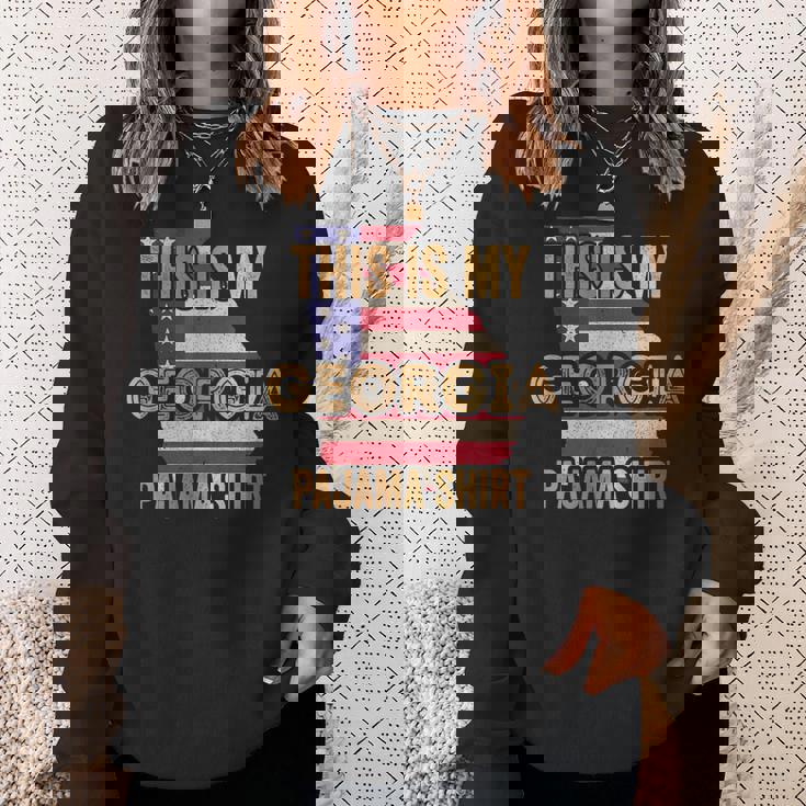 My Georgia パジャマ シャツ ファニー ジョージア スウェットシャツ 彼女への贈り物