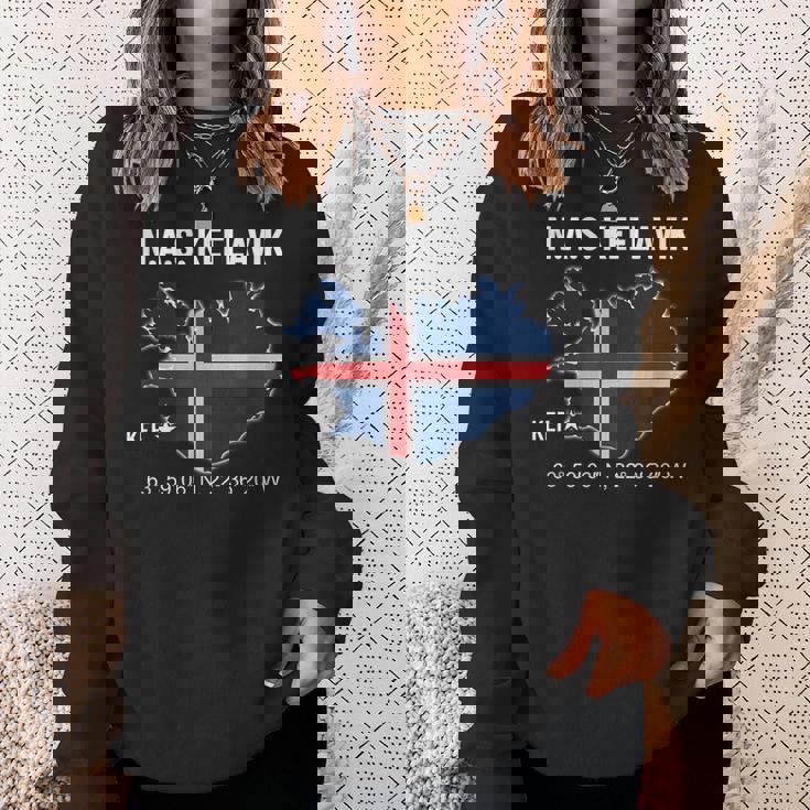 Nas Keflavik アイスランド スウェットシャツ 彼女への贈り物