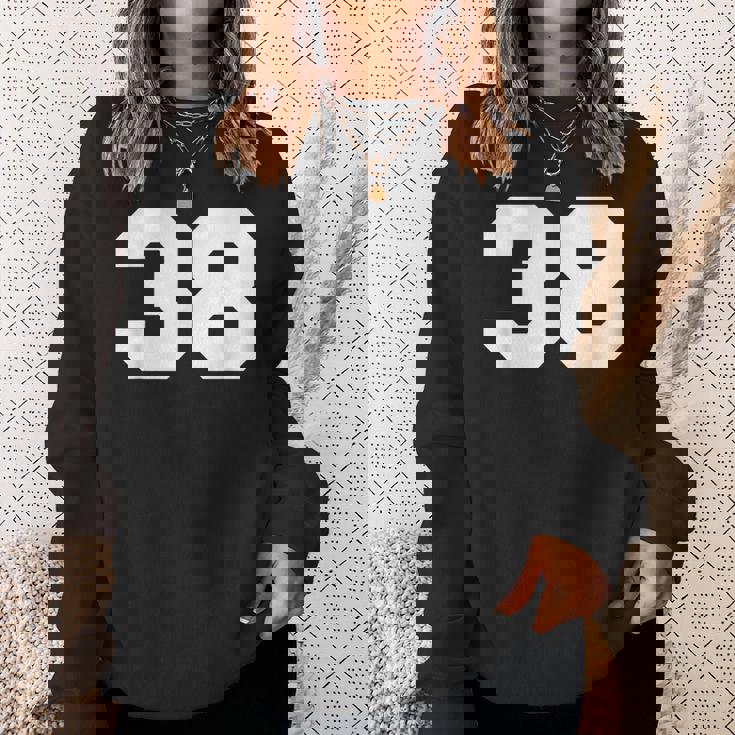 Number 38Ports Jersey Player 38 Fan Front Printarsity スウェットシャツ 彼女への贈り物