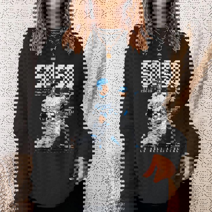 Ohtani Historic 50-50 Club Entryhohei Ohtani Mlbpa スウェットシャツ 彼女への贈り物