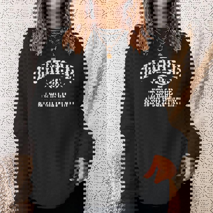 Oligarchy It's A Big Club You Ain't In It Politics Tank Top Sweatshirt Unisex Gifts for Her Oligarchy It's A Big Club You Ain't In It Politics Tank Top Sweatshirt Unisex Gifts for Her