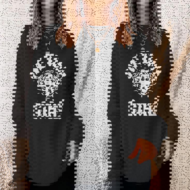 One Tough Cookie 面白い ベーキング ジム ユーモア スウェットシャツ 彼女への贈り物