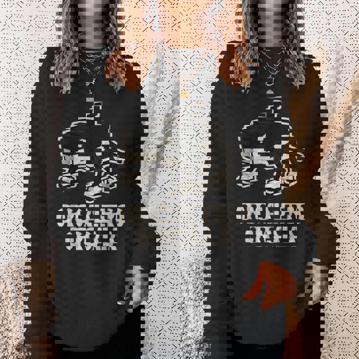 Orcalero Orcala 面白いイタリアンブレインロットスラングゲームミーム スウェットシャツ 彼女への贈り物