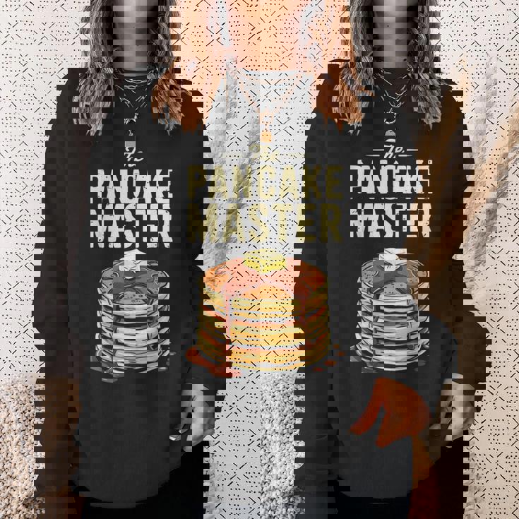 The Pancake Master シャツ 大人 キッズ メンズ レディース パンケーキ好き スウェットシャツ 彼女への贈り物