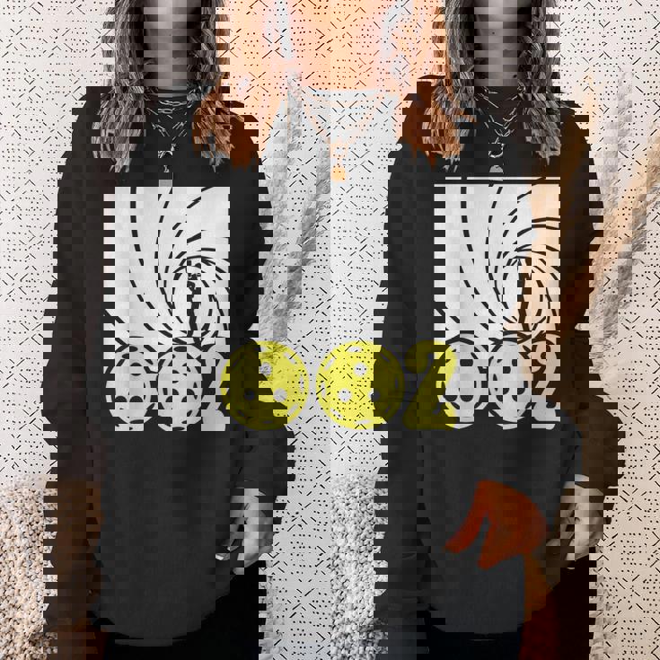 Pickleball 002 スパイパロディ 面白いピックルボールパドルプレーヤー スウェットシャツ 彼女への贈り物