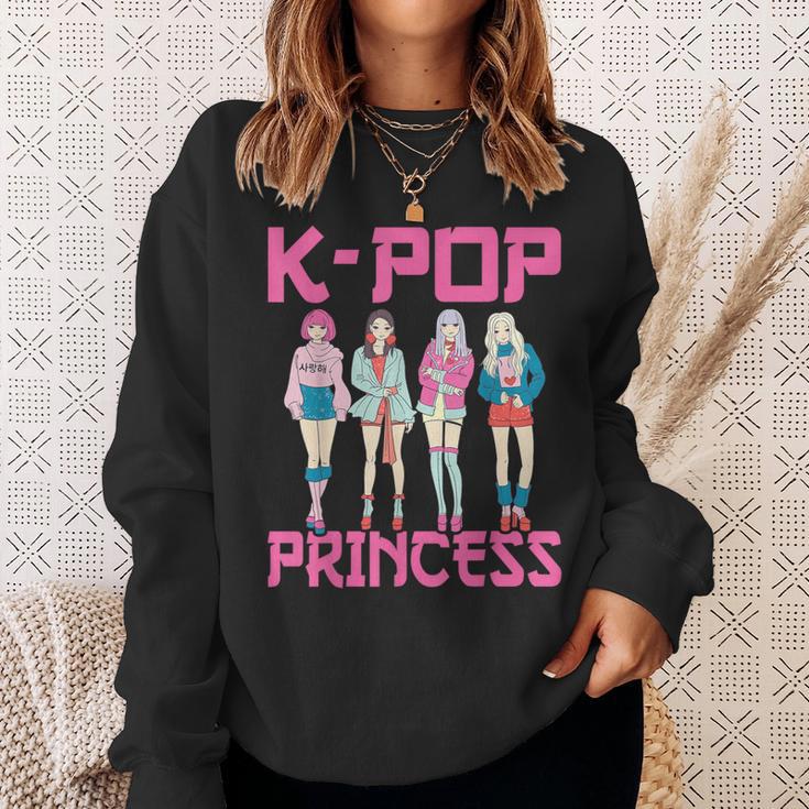 Princesa Del K-Pop En El K-Pop Camisa de entrenamiento Regalos para ella