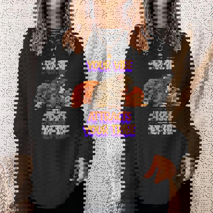 Punch The Monkey Youribeが部族を引き付ける モチベーション スウェットシャツ 彼女への贈り物