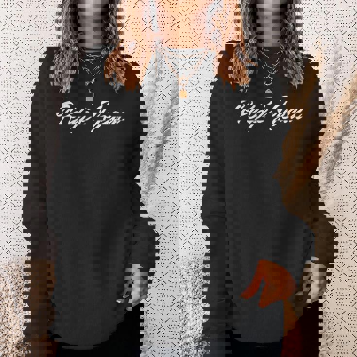 Pépé Jean Clothing おもしろギフト 似顔絵 有名ブランド スウェットシャツ 彼女への贈り物