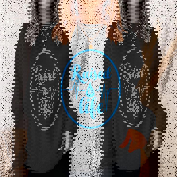 Raised To Life キリスト教徒ウォーター洗礼のギフトtシャツ スウェットシャツ 彼女への贈り物