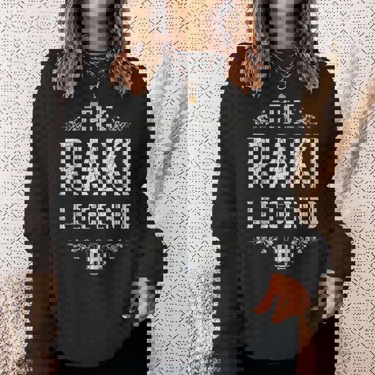 The Raki Legend Istanbul Turkish Türkei Turkey Türkiye スウェットシャツ 彼女への贈り物