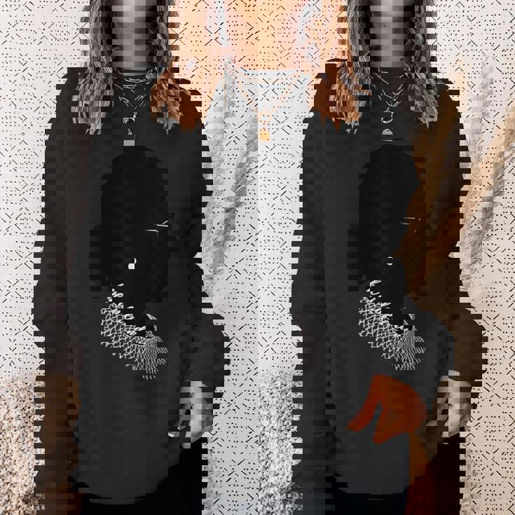 Rbg ルース・ベイダー・ギンズバーグ-インディペンデント・フェミニストになりよう スウェットシャツ 彼女への贈り物