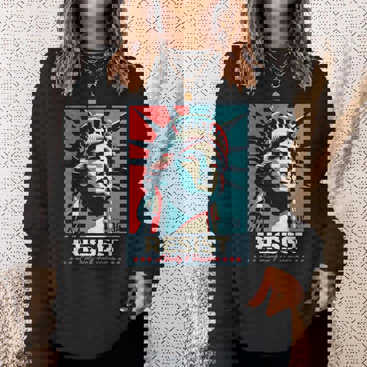 Resist 自由の女神 Resist スウェットシャツ 彼女への贈り物