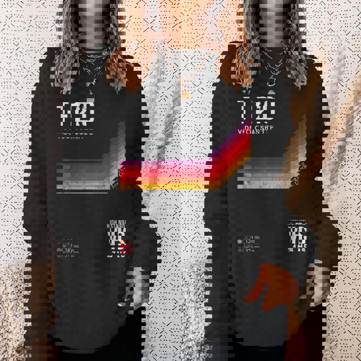 Retrohs Tape 80S Movie スウェットシャツ 彼女への贈り物