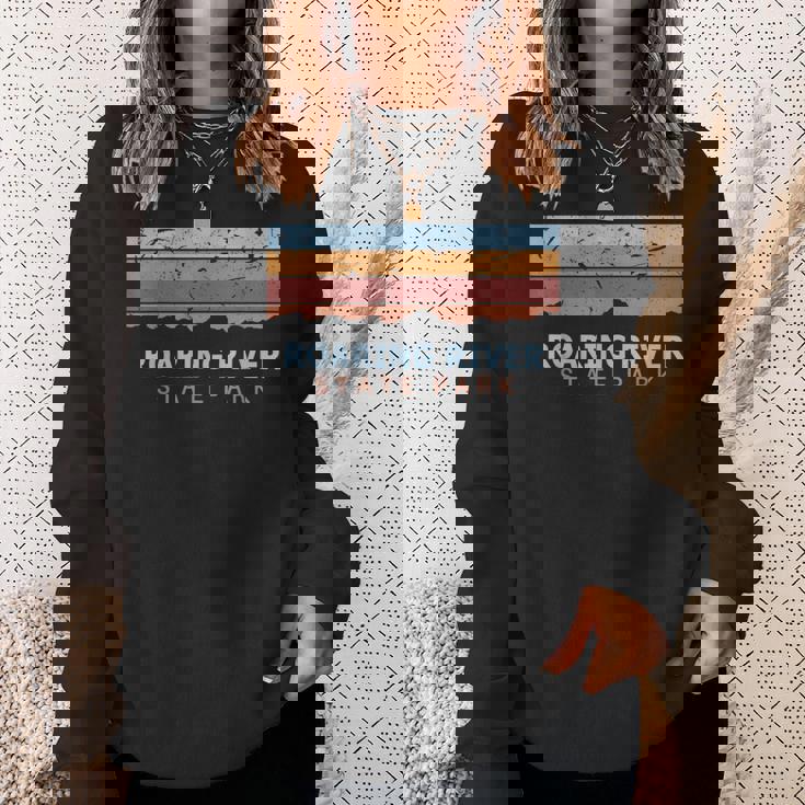 Roaring Rivertate Park ミズーリ州立公園 レトロ クール スウェットシャツ 彼女への贈り物