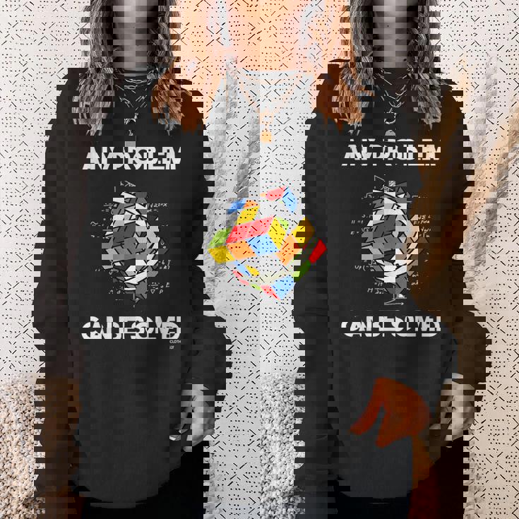 Rubik's Cube マジックキューブ レトロ ルビ ヴィンテージ オタク スウェットシャツ 彼女への贈り物