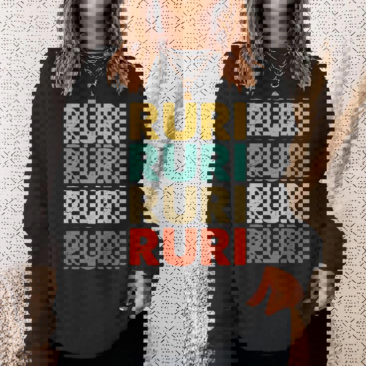 Ruri 瑠璃 スウェットシャツ 彼女への贈り物