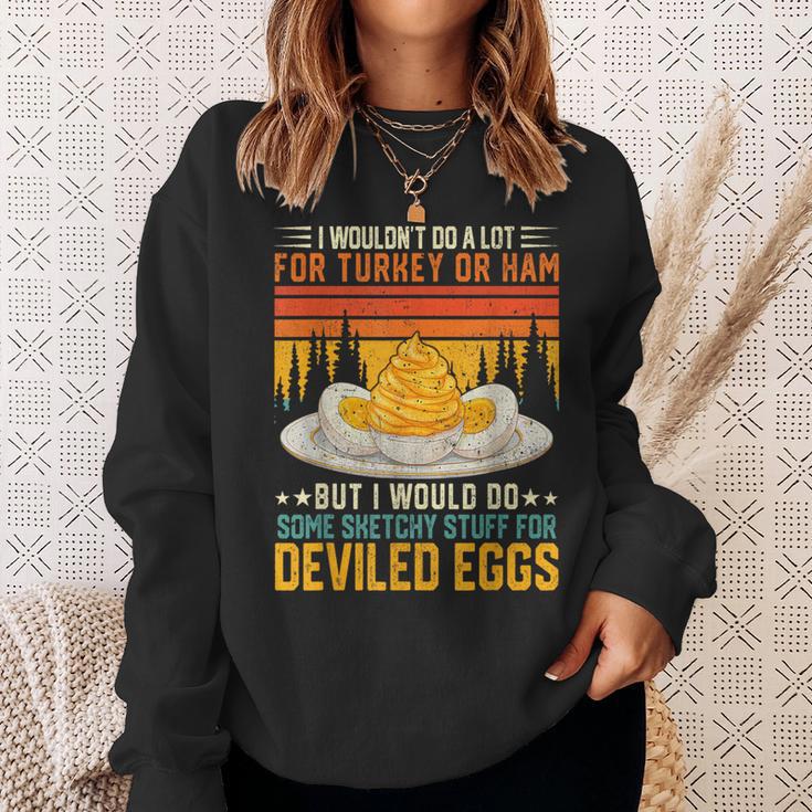 Silly Egg Meme Quote I Wouldn't Do A Lot For Turkey Or Ham Sweatshirt Gifts for Her Silly Egg Meme Quote I Wouldn't Do A Lot For Turkey Or Ham Sweatshirt Gifts for Her
