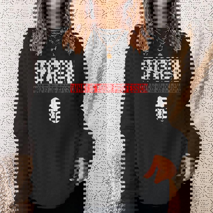 Spartan What Is Your Profession Gym Proud スパルタンティー ギフト スウェットシャツ 彼女への贈り物