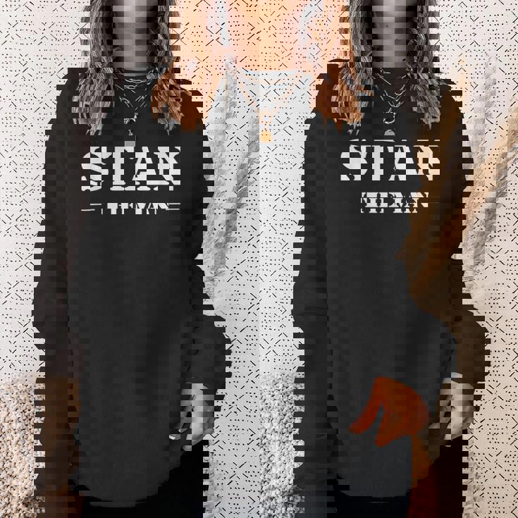 Stan The Man ギフトネームtシャツ スウェットシャツ 彼女への贈り物