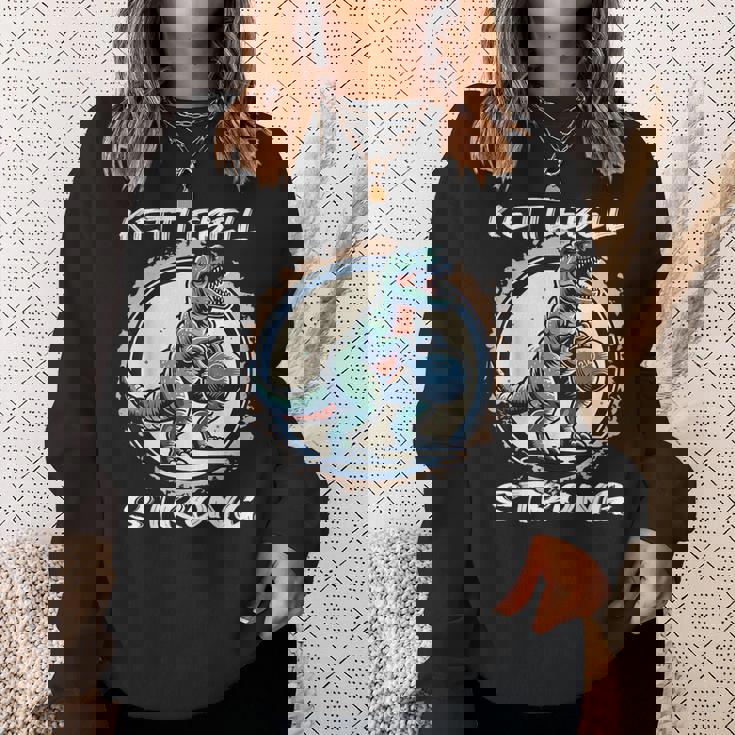 T-Rex ケトルベル ワークアウト バーピー トレーニング ケトルベル スウェットシャツ 彼女への贈り物