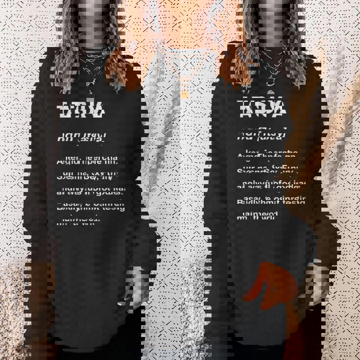 Tatsuya 達也 スウェットシャツ 彼女への贈り物