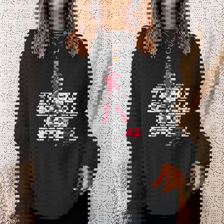 Thouhall Notteal Yadier Molina Baseball Player スウェットシャツ 彼女への贈り物