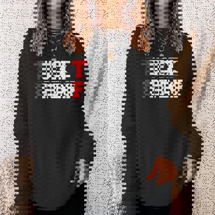 Tuck Frump 面白い反ドナルド・トランプドナルド・トランプ スウェットシャツ 彼女への贈り物