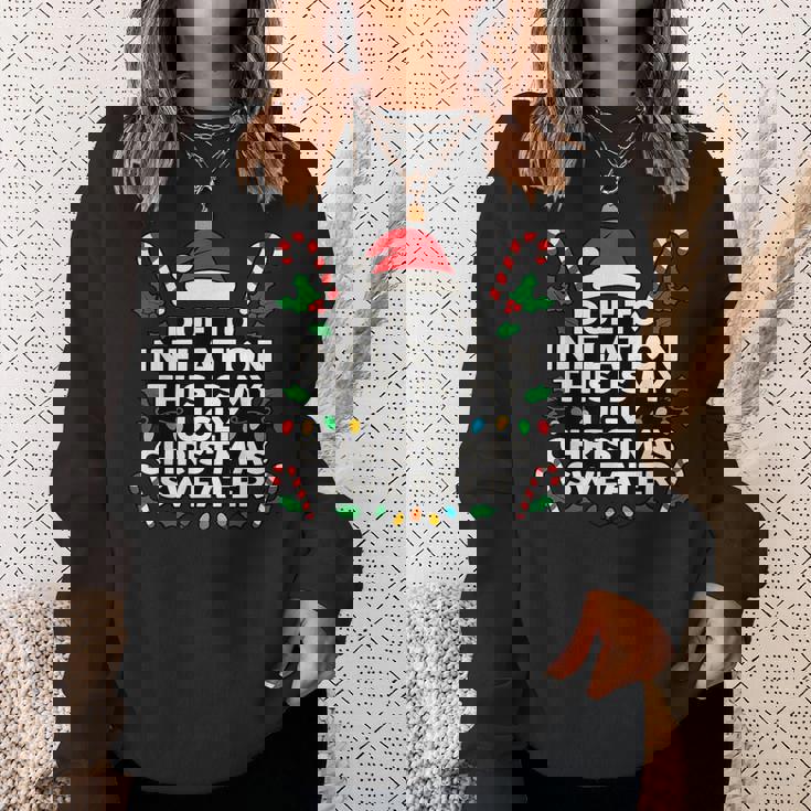 Ugly Christmas Sweaters Due To Inflation Sweatshirt Gifts for Her Ugly Christmas Sweaters Due To Inflation Sweatshirt Gifts for Her
