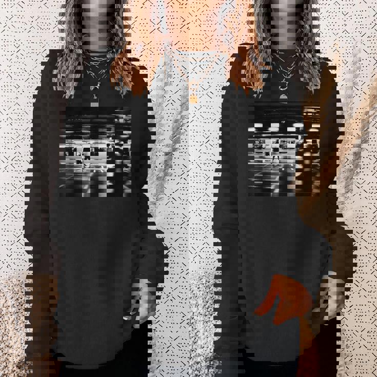 Urban Motion Monochrometreet Photography スウェットシャツ 彼女への贈り物