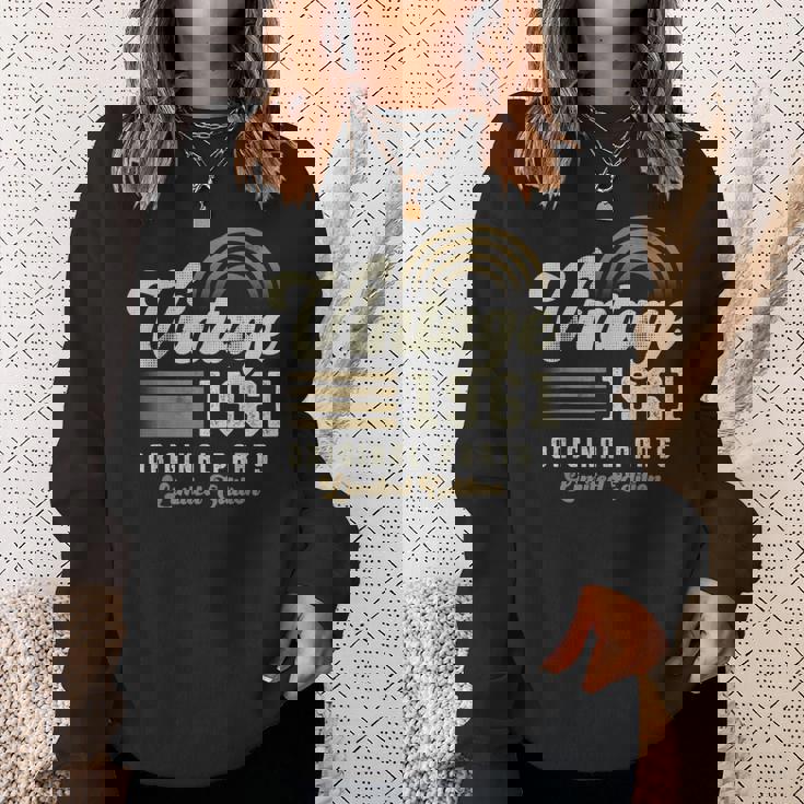 Vintage 1961 オリジナルパーツ 65歳の誕生日 スウェットシャツ 彼女への贈り物