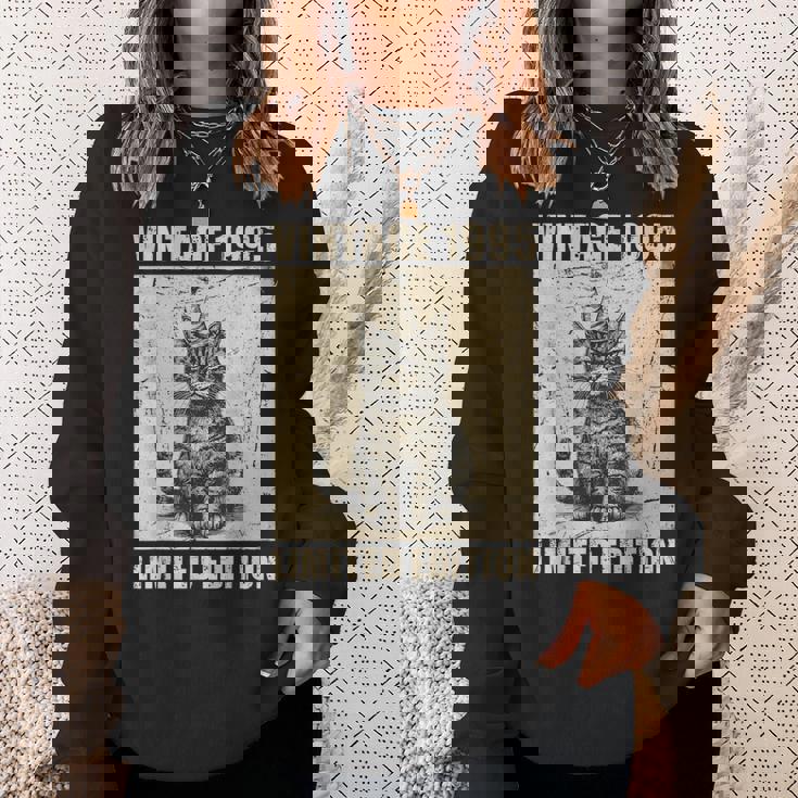 Vintage Cat 1995 30歳の誕生日 限定版 スウェットシャツ 彼女への贈り物